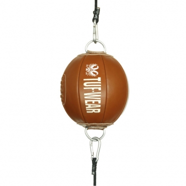 Tufwear reactie ball (double end ball) bruin leder classic